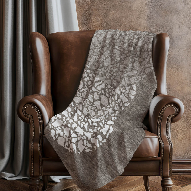 Jeté Sherpa ASB643, Taupe