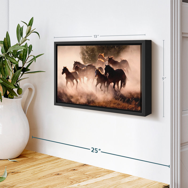 Animal «Dusty Horses», H 13 po x l 9 po