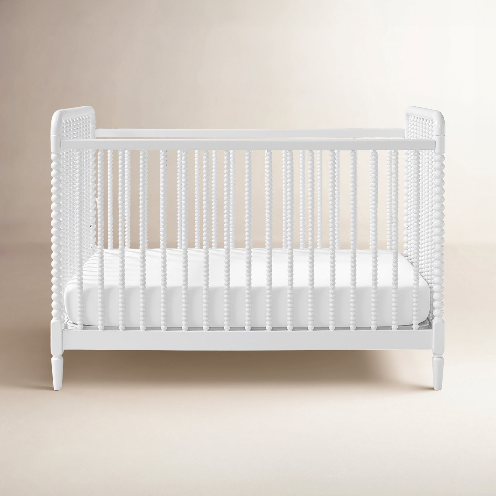 Saint 4-in-1 Convertible Crib, Bianca White, Crib