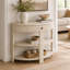 Console demi-lune avec tiroir Wilton-1206055984