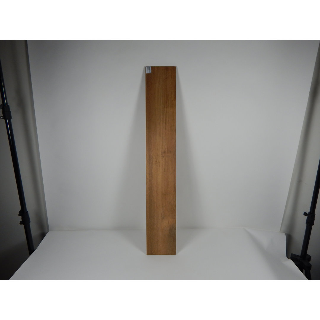 Wood Interlocking Deck Side Trim in Natural SeaTeak 