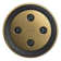 Statement Round Adjustable 2.5 Gpm Body Spray