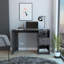 Bureau d'ordinateur Odessa avec tiroir simple et armoires de rangement ouvertes-302862489-302862487