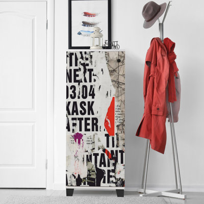 16 Pair Shoe Storage Cabinet