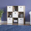 Westwind 96.5cm H x 96.5cm W Bookcase-531987196