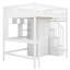 Lit mezzanine double avec tiroirs Jamesy Kids-852834491