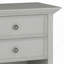 Amherst - Table de chevet - Gris brouillard-403893518
