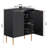 Rishaw 34.3" Tall Adjustable Shelf 2 - Door Accent Cabinet-1221864651