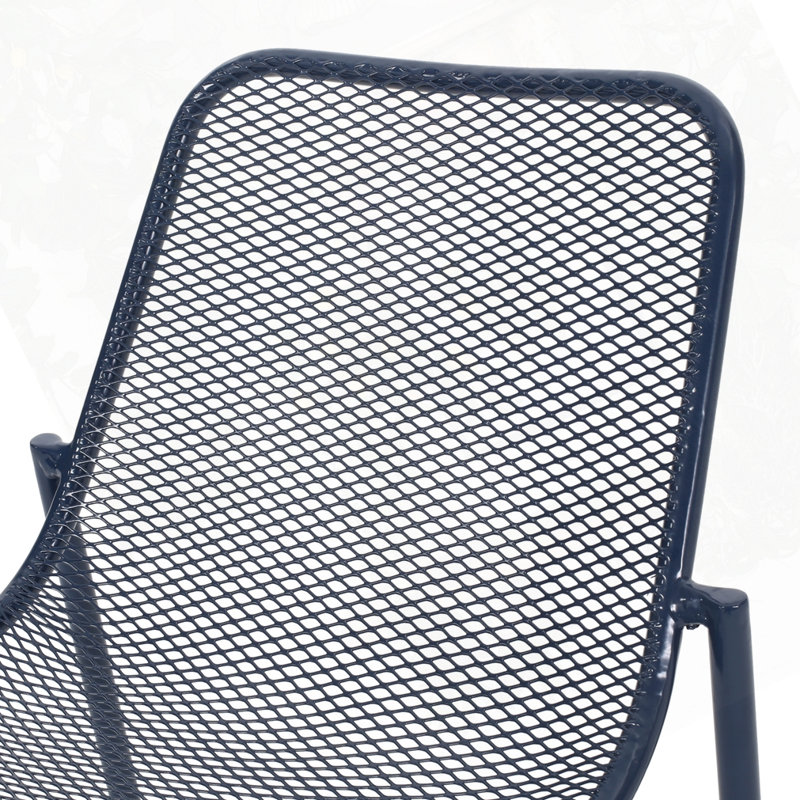 Chaise d'extérieur en fer, Marine