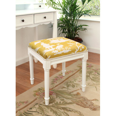 Camillia Solid Wood Accent Stool