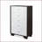 Chests &amp; Wardrobes, 5-Drawer Rectangular Chest | White &amp; Espresso | MDF