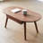 Jimon Solid Wood Top Coffee Table