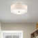 Arianny Fabric Semi Flush Mount