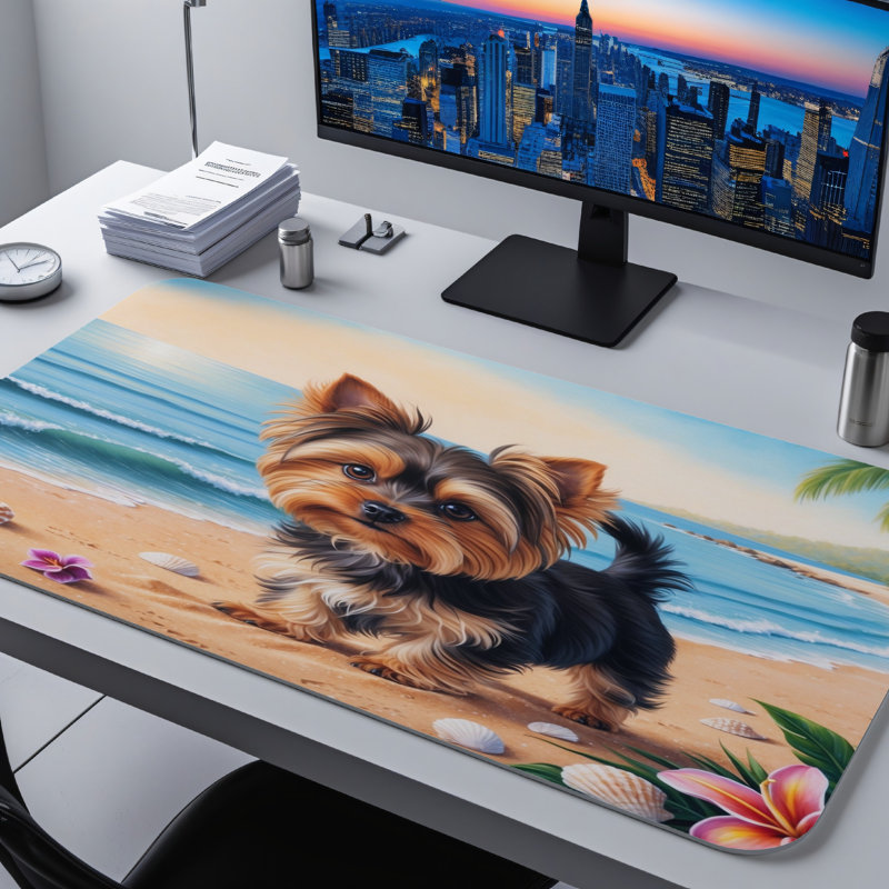 Polyester Desk Pad, 23.6x13.8