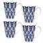 Noritake Sandefjord Mugs, 12 Oz.