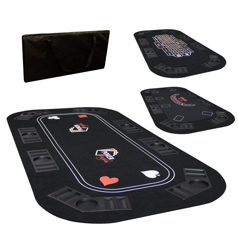 Table de poker en MDF pour 8 joueurs GameroomDepot