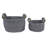 Gracie Oaks Fabric Decorative Basket