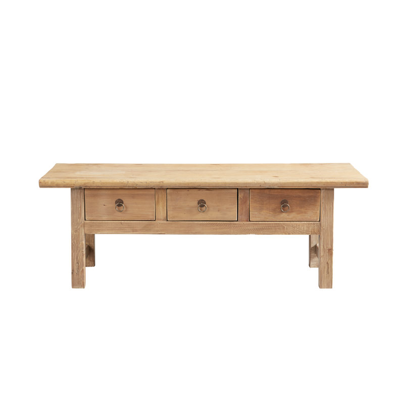 Alferdo Solid Wood Storage Bench
