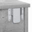40cm W Manufactured Wood Bedside Table-738167500