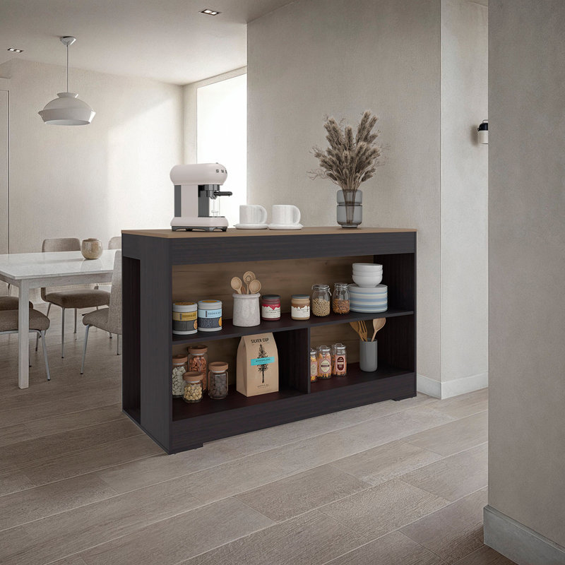 Storage Kitchen Island, Wenge