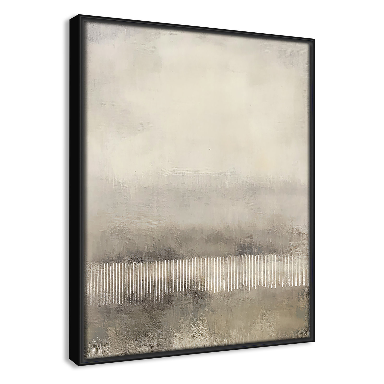 Balanced Silence I Print by Irena Orlov, 15.5" H x 12.5" W, Black Floater
