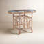 Pier Point Oval Glass Dining Table