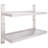 2 Piece Stainless Steel Bracket Shelf-1844236552
