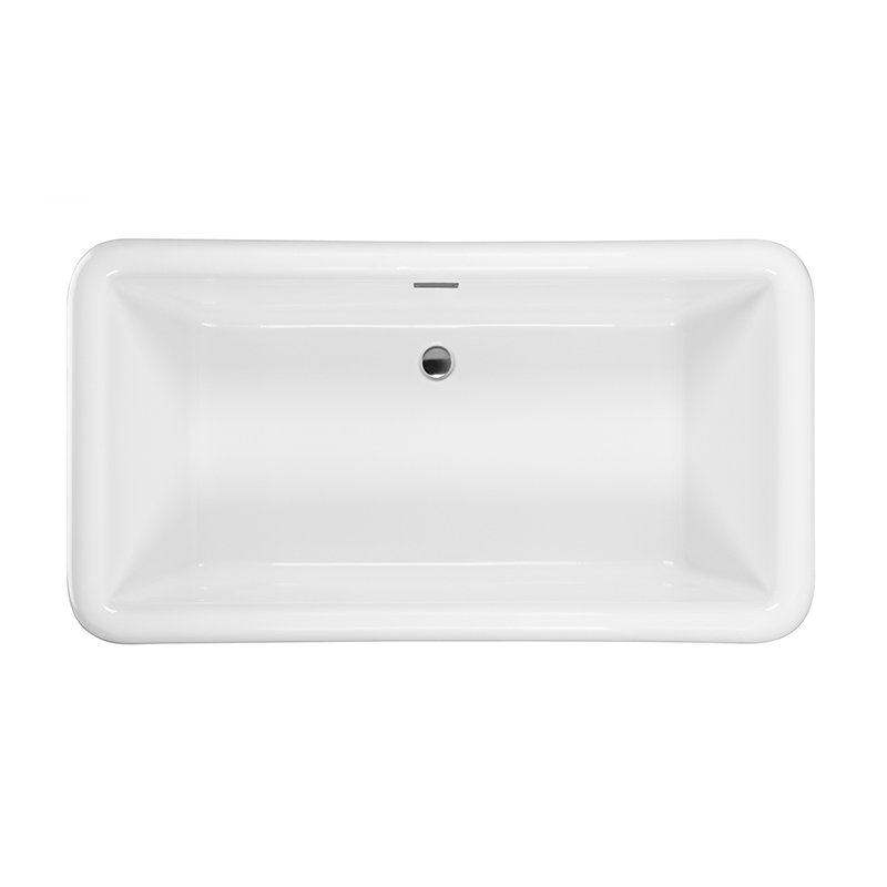 Parisian® 1 66" Freestanding Soaking Bathtub, 66" L x 35.75" W x 23" H