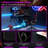 Computer Desk w/ Built-in Charge Station Metal Frame Gaming Desk w/ Monitor Shelf Writing Desk-875939383