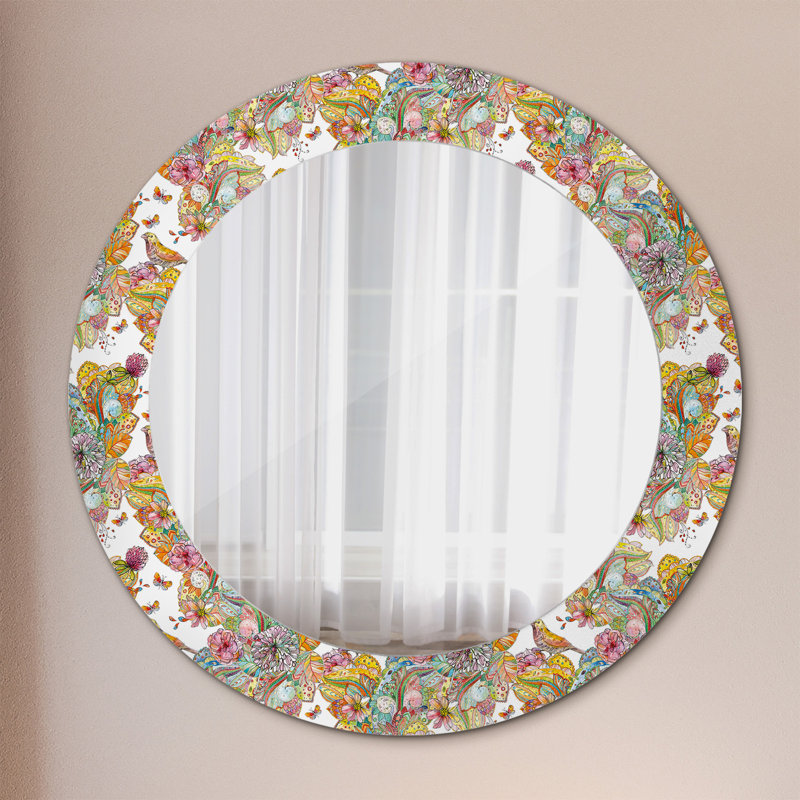 Huldar Glass Flat Wall Mirror