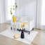 Lit de jour rembourré, lit de jour simple ivoire Boucle, dossier capitonné côtelé, lit de jour au design moderne somptueux, confort en mousse aux teintes riches