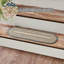 Tapis d'escalier bleu / beige Liseron-2116164492