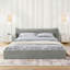 Lit plateforme tapissier-890240489