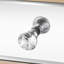 Table de chevet multifonctionnelle avec miroir - H 26 po x l 19,7 po x P 15 po