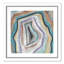 Agate moderne bleu sarcelle - peinture encadrée-60347029-60347028