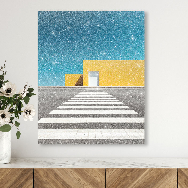 Hue Crossing II Print by Oliver Gal, 24"H x 20"W, Gallery Wrapped
