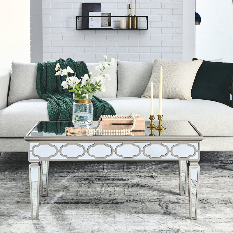 Table de bout en verre de 19,68 po de hauteur