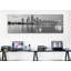 «Tampa Panoramic Skyline Cityscape», reproduction de photo sur toile en noir et blanc-1208337720-1289696332