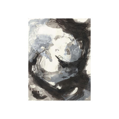 Black Spiral II Painting by Sara Brown