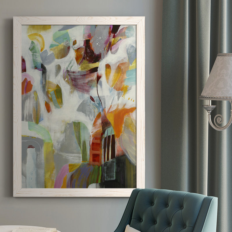 Marco Renewal - Peinture sur toile à cadre unique, Blanc, H 37,5 po x l 27,5 po x P 1 po
