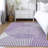 Machine Washable Indoor/Outdoor Chayden ACN1001 Purple-99099700