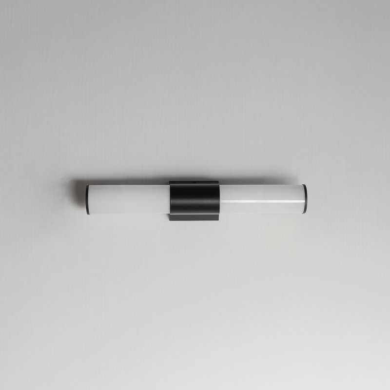 Dimmable LED Bath Sconce, Black