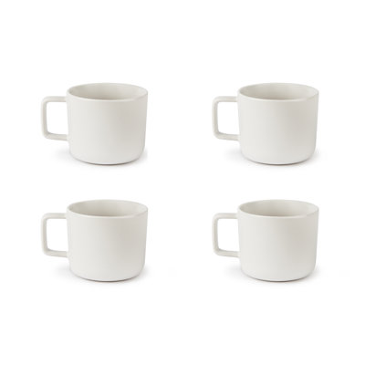 Excelsa set of 4 jumbo cups Nordic stoneware