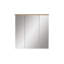 705mm W 723mm H Recessed Frameless Medicine Cabinet Mirror 6 Adjustable