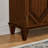 Rosalind 65.2" Mid Century Modern Sideboard With 4 Hand-Carved Doors-1529604809