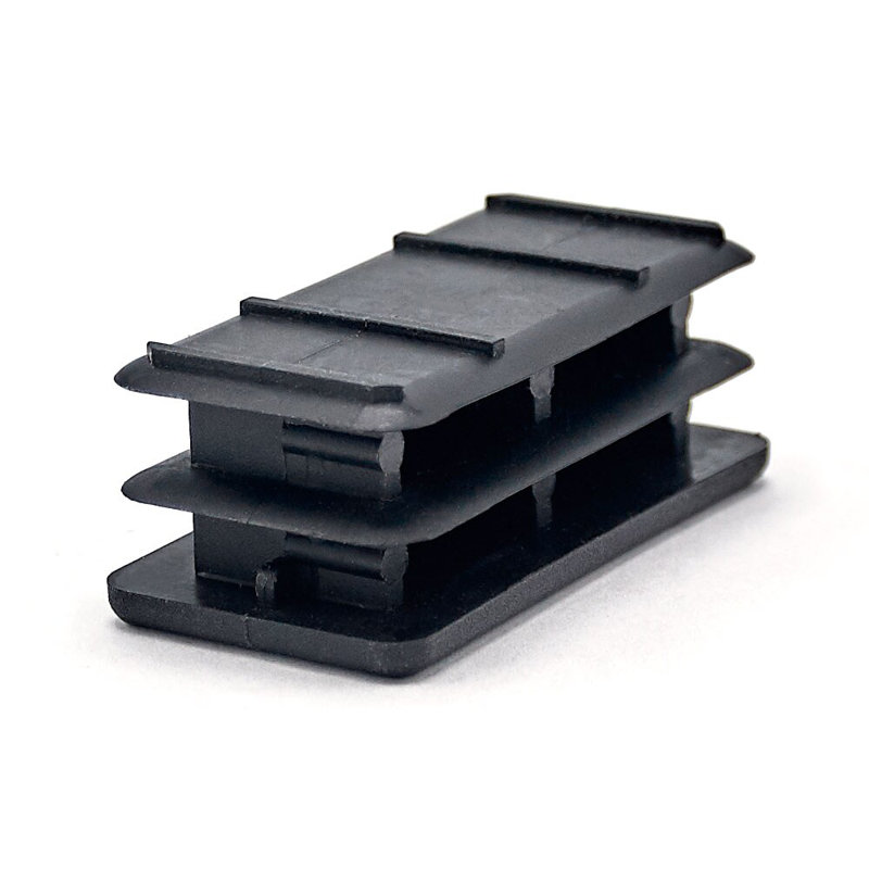 Capuchons d'extrémité à insert rectangulaire en plastique Outwater en plastique de 1 po x 2 po Out Outwater