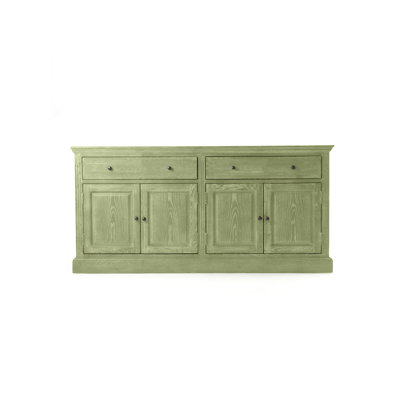 Traditional Solid Oak Wood 70" Sideboard Buffet