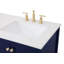 Ensemble de meuble-lavabo double 60 po Krish-737067510