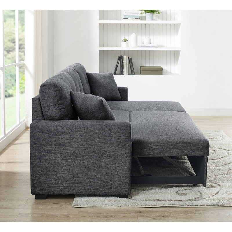 Canapé-lit modulaire avec rangement