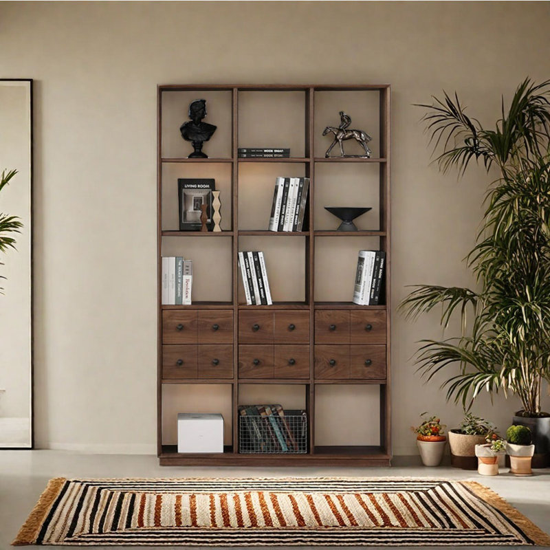 Nouvelle bibliothèque rétro de style chinois